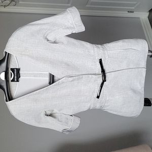 Armani Emporio short sleeve linen blend blazer